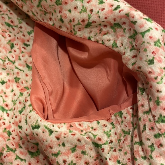 Talbots Pink Floral Lined Blazer Jacket 14 - Picture 13 of 16